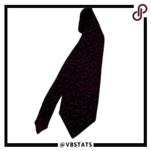 Giorgio Armani Purple-Maroon Designer Tie - Picture 1 of 9
